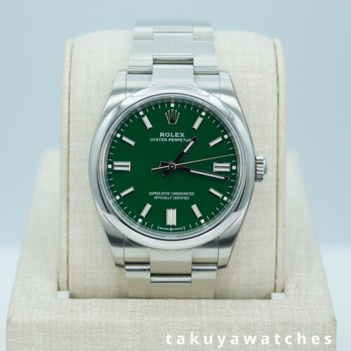 BRAND NEW  Rolex 126000 OYSTER PERPETUAL 36 GREEN DIAL 2026 FULL SET