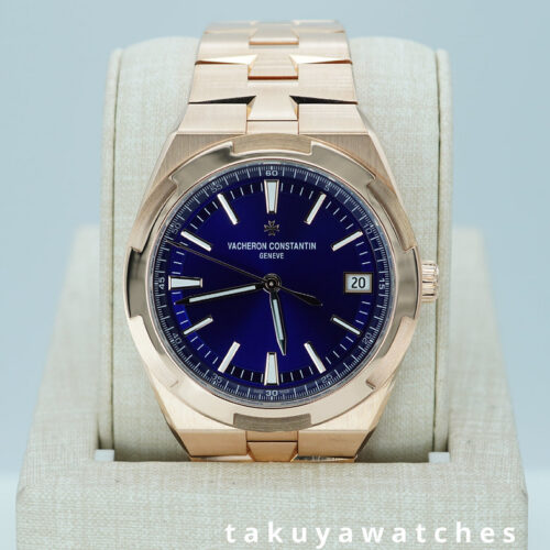 Vacheron CONSTANTIN OVERSEAS 4520V ROSE GOLD BLUE DIAL 2026 NEW MODEL FULL SET