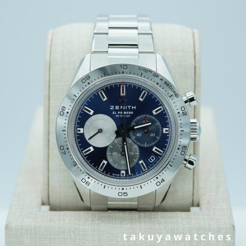 Zenith CHRONOMASTER SPORT EL PRIMERO BLUE DIAL BRACELET 2025 WARRANTY FULL SET