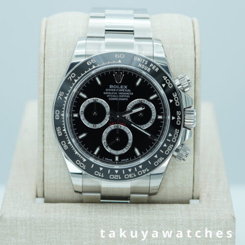 Rolex 126500LN DAYTONA STAINLESS STEEL BLACK DIAL NEW MODEL 2025 WARRANTY FULL SET