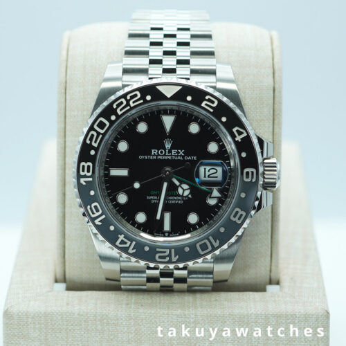 BRAND NEW Rolex 126710GRNR GMT MASTER II BLACK GREY BEZEL JUBILEE BAND 2026 FULL SET