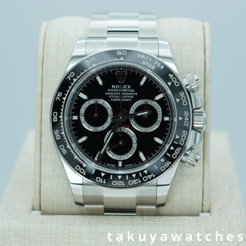 BRAND NEW Rolex 126500LN DAYTONA STEEL BLACK DIAL NEW MODEL 2026 WARRANTY FULL SET