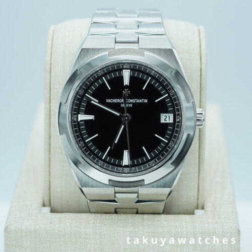 Vacheron CONSTANTIN OVERSEAS 4520V STAINLESS STEEL BLACK DIAL 2024 WARRANTY FULL SET