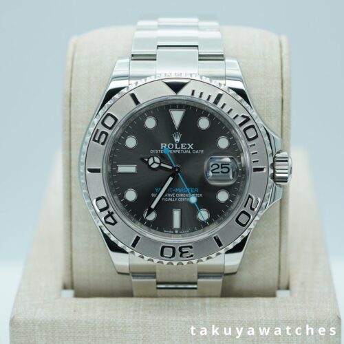 Rolex 126622 YACHTMASTER PLATINUM BEZEL RHODIUM DIAL 40MM 2021 FULL SET