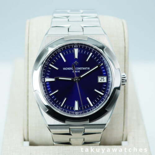 Vacheron CONSTANTIN OVERSEAS 4520V STAINLESS STEEL BLUE DIAL 2025 WARRANTY FULL SET