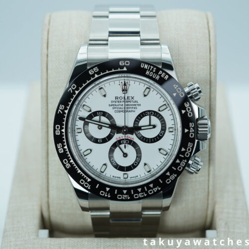 Rolex 116500LN COSMOGRAPH DAYTONA STEEL WHITE PANDA SERVICED 2025 FULL SET