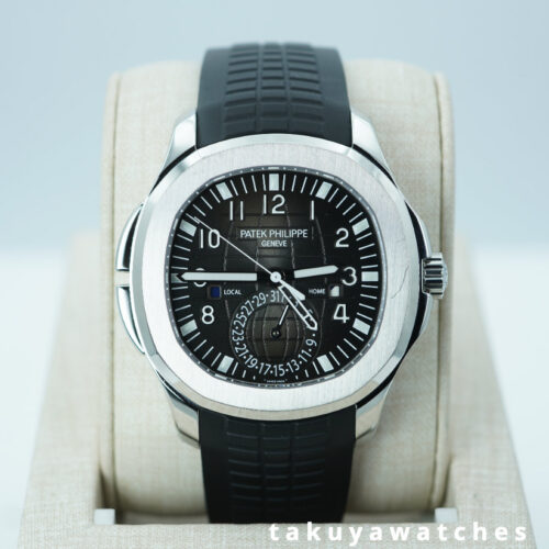 Patek PHILIPPE 5164A AQUANAUT TRAVEL TIME STAINLESS STEEL 2021 FULL SET