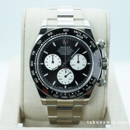 Rolex 126529LN DAYTONA LE MANS WHITE GOLD REVERSE PANDA DIAL 2023 WARRANTY FULL SET