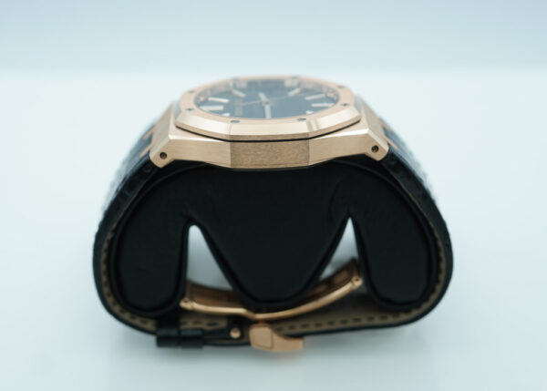 NEW Audemars PIGUET ROYAL OAK 15510OR ROSE GOLD BLACK DIAL 41MM