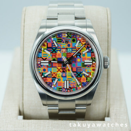 BRAND NEW Rolex 134300 OYSTER PERPETUAL 41 JUBILEE MOTIF DIAL 2026 MODEL FULL SET