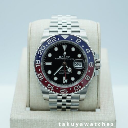 Rolex 126710BLRO GMT MASTER 2 RED BLUE PEPSI JUBILEE BAND 2022 WARRANTY FULL SET