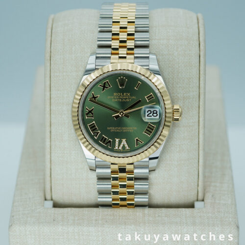 BRAND NEW Rolex 278273 DATEJUST 31 OLIVE GREEN DIAL JUBILEE BAND 2026 FULL SET