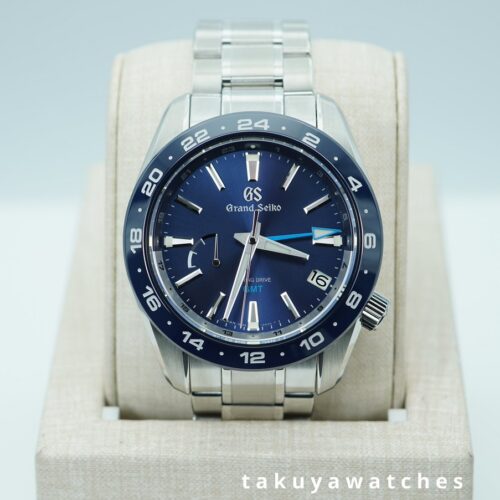 Grand Seiko SPORT COLLECTION SPRING DRIVE GMT SBGE255 BLUE 2020 FULL SET