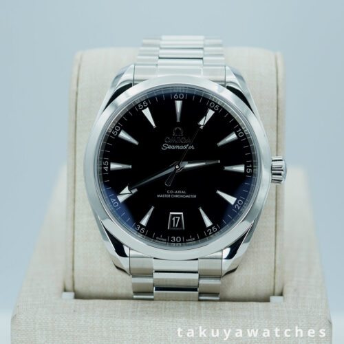 Omega SEAMASTER AQUA TERRA 150M STAINLESS STEEL BLACK DIAL 2026 WARRANTY FULL SET