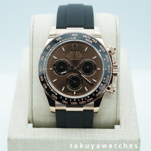 BRAND NEW Rolex 126515LN DAYTONA ROSE GOLD OYSTERFLEX CHOCOLATE DIAL 2026 FULL SET