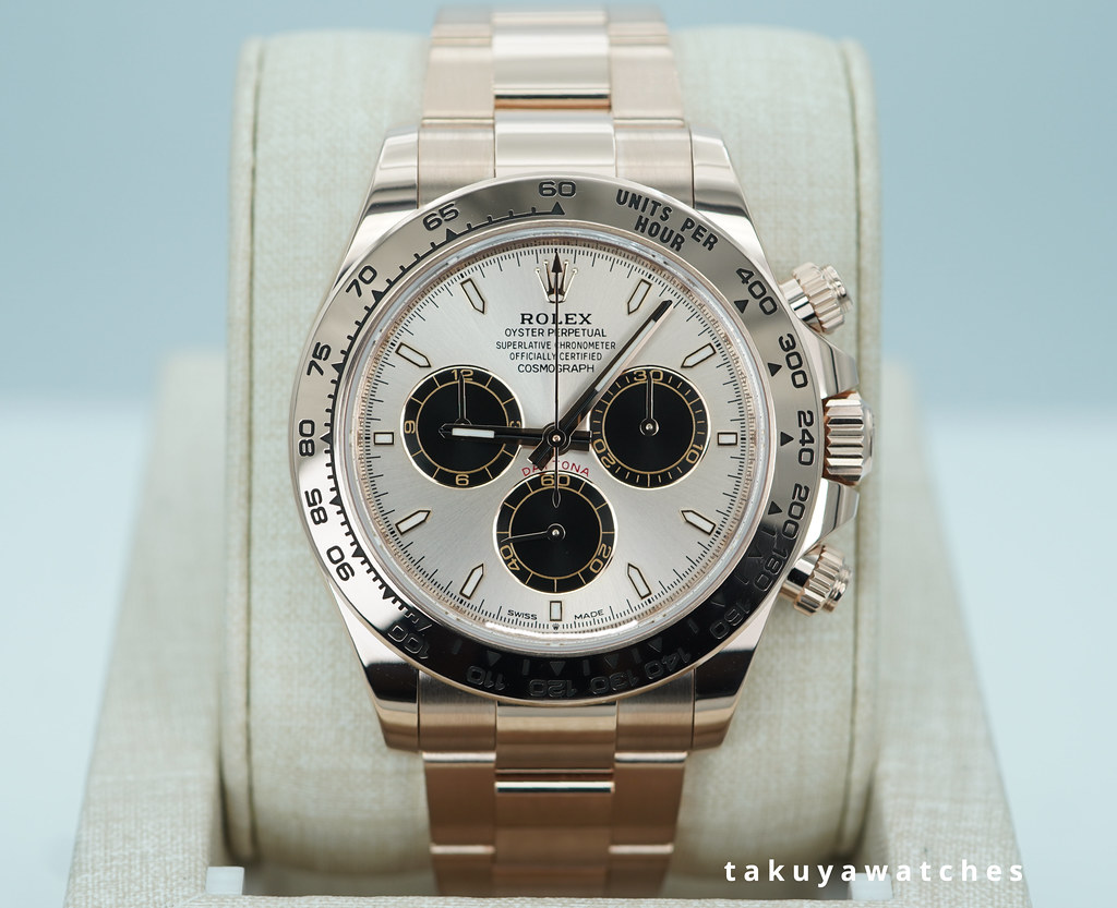 Rolex 126505 DAYTONA 18K ROSE GOLD SUNDUST DIAL NEW MODEL 2025