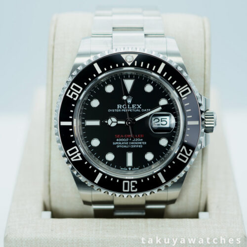 Rolex 126600 SEA-DWELLER 43 CYCLOPS RED TEXT 2025 WARRANTY FULL SET