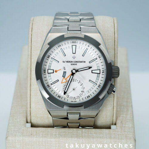 Vacheron CONSTANTIN OVERSEAS DUAL TIME 7930V TITANIUM WHITE DIAL 2026 WARRANTY FULL SET