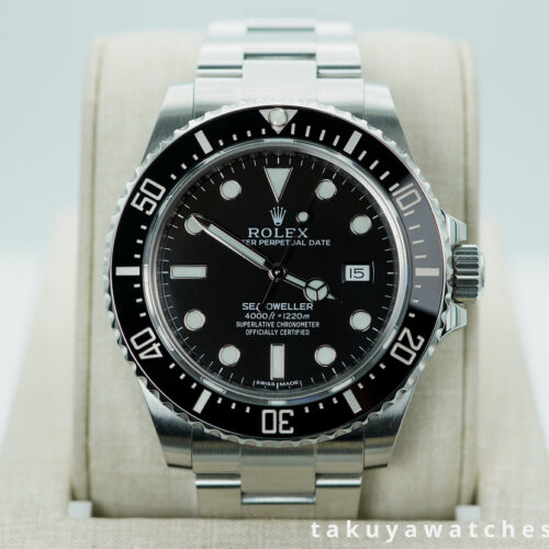 Rolex 116600 SD4K SEA-DWELLER 4000 CERAMIC BEZEL 40MM 2017 BOXES PAPERS