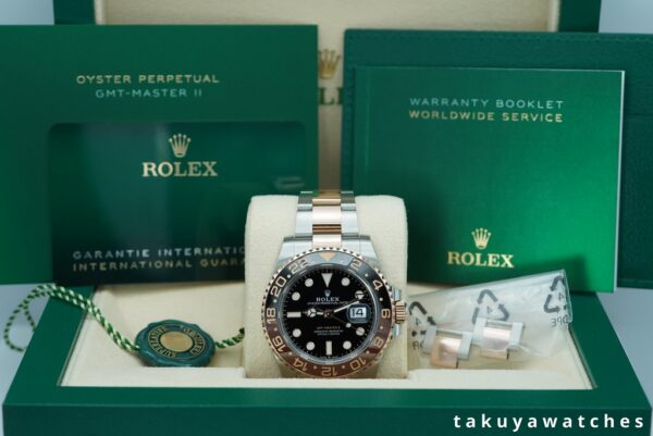 Rolex 126711CHNR GMT MASTER 2 ROOTBEER ROSE GOLD STEEL 2022