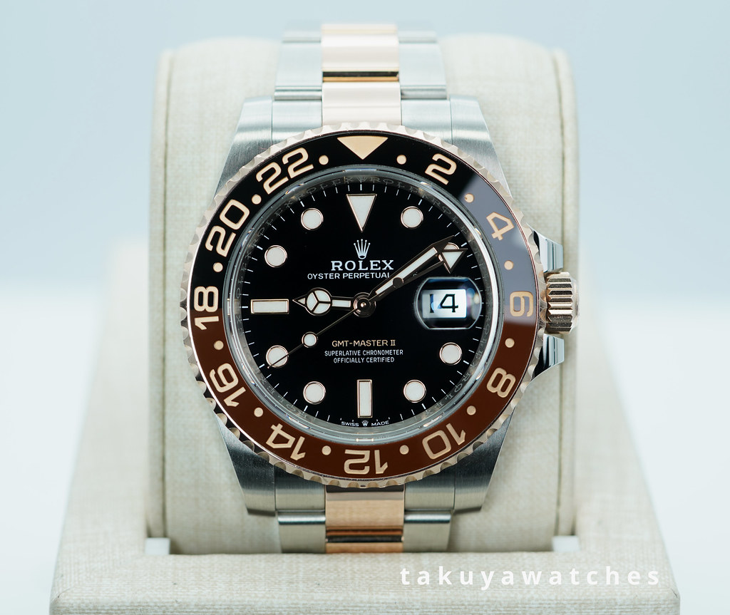 Rolex 126711CHNR GMT MASTER 2 ROOTBEER ROSE GOLD STEEL 2022