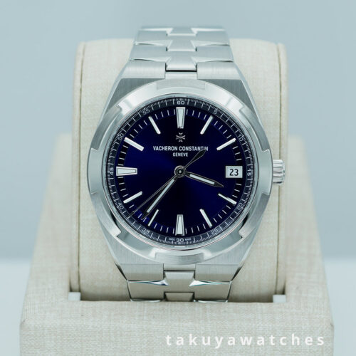 NEW Vacheron CONSTANTIN OVERSEAS 4520V STAINLESS STEEL BLUE DIAL 2026 FULL SET