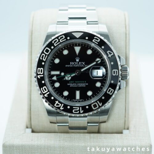 Rolex 116710LN GMT MASTER 2 BLACK CERAMIC BEZEL 2018 FULL SET