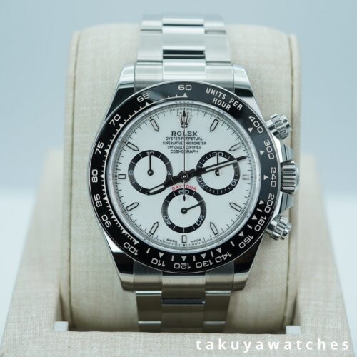 Rolex 126500LN DAYTONA STEEL WHITE DIAL NEW MODEL 2025 WARRANTY FULL SET