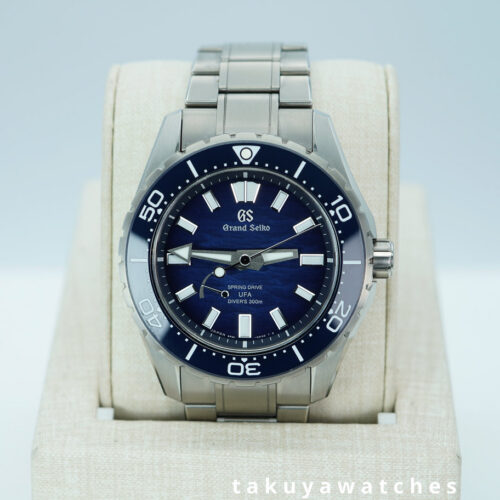 Grand Seiko SLGB023 SPRING DRIVE UFA Ushio 300 Diver TITANIUM 2026 WARRANTY FULL SET