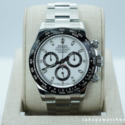 Rolex 116500LN COSMOGRAPH DAYTONA STEEL WHITE PANDA 2023 BOXES PAPERS