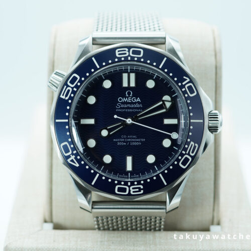 OMEGA SEAMASTER DIVER 300M 007 JAMES BOND 60th ANNIVERSARY 2024 WARRANTY FULL SET