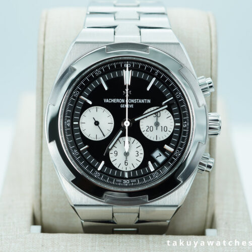 Vacheron CONSTANTIN OVERSEAS CHRONO 5520V REVERSE PANDA NEW MODEL 2025 FULL SET