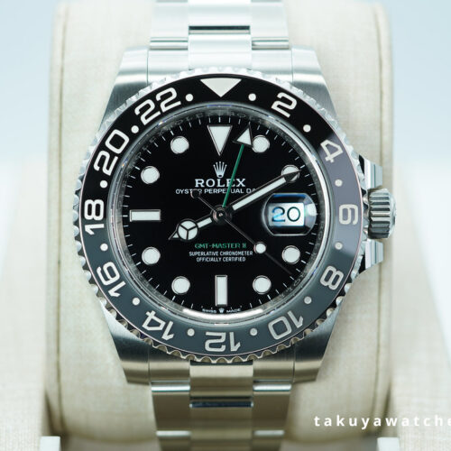 NEW Rolex 126710GRNR GMT MASTER II BLACK GREY BEZEL OYSTER BAND 2025 FULL SET