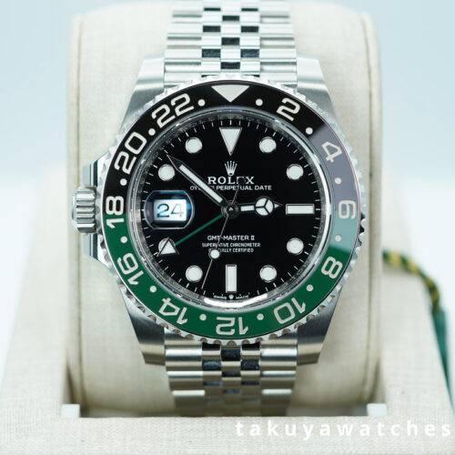 NEW Rolex 126720VTNR GMT MASTER 2 LEFTY BLACK GREEN SPRITE JUBILEE BAND 2026 FULL SET