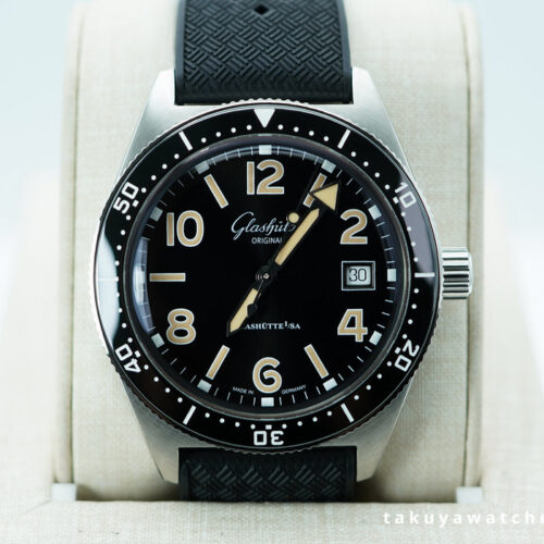 Glashutte ORIGINAL SeaQ DATE STAINLESS STEEL BLACK DIAL 39MM 2026 FULL SET